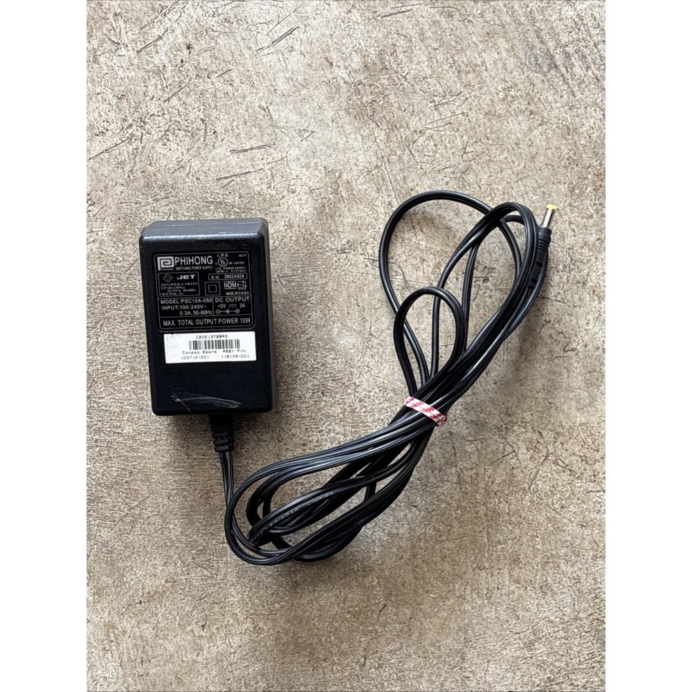 Phihong PSC10A-050 Switching Power Supply 100-240V 0.3A 50-60HZ DC 5V 2A Adapter